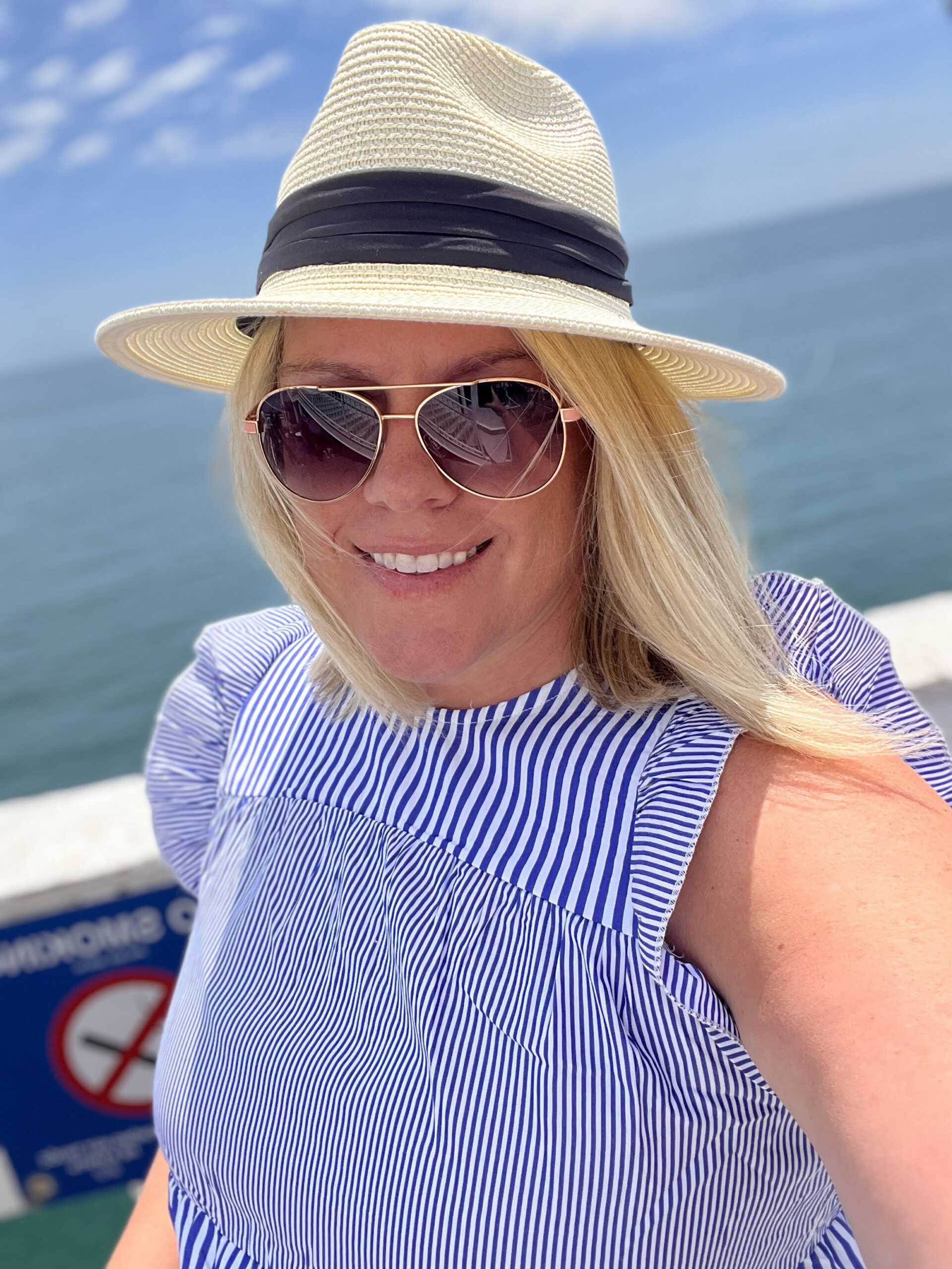 Kelly from Budget Travel Mom on a family vacation